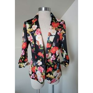 Another Story Floral Blazer